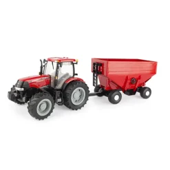 Fat Brain Toy 1/16 Big Farm Case IH Puma 170 with Gravity Wagon Fashion