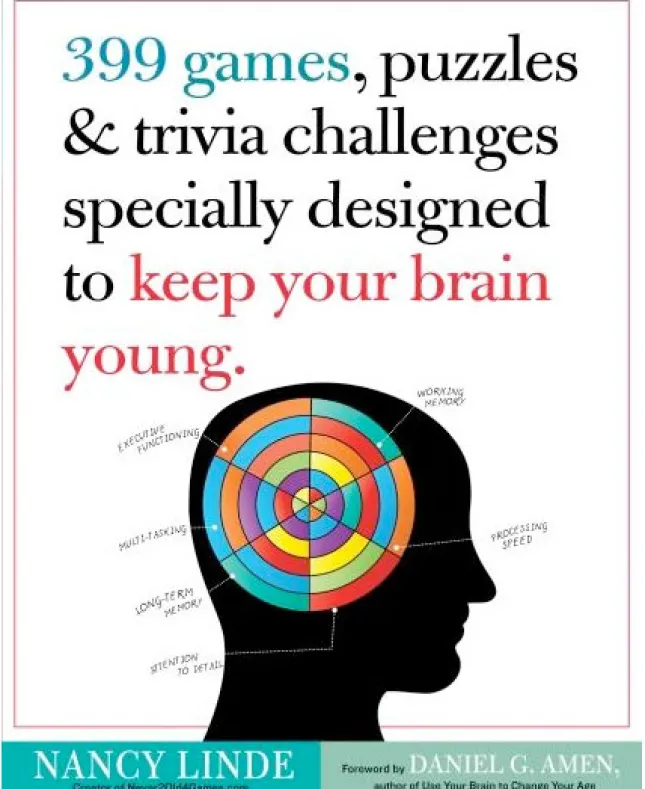 Fat Brain Toy 399 Games Puzzles & Trivia Challenges Specially Designed to Keep Your Brain Young New