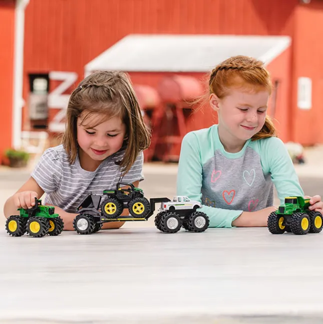 Fat Brain Toy 5 inch John Deere Monster Treads Value Set Discount