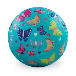 Fat Brain Toy 7 inch Playground Ball - Butterfly Rainbow Clearance