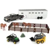 Fat Brain Toy 1/32 John Deere Horse Ranch Hobby Set Best