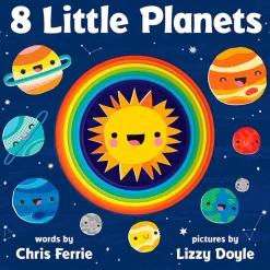 Fat Brain Toy 8 Little Planets Board Book Fashion