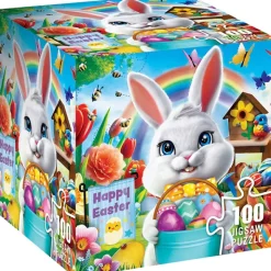 Fat Brain Toy 100 pc Easter Squzzle Sale