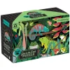 Fat Brain Toy 100 Piece Glow in the Dark Puzzle - Frogs & Lizards Fashion