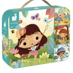 Fat Brain Toy 4 Progressive Puzzles - 4 Seasons Outlet