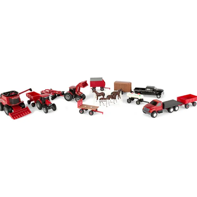 Fat Brain Toy 1/64 Scale Case IH Vehicle Value Set Fashion