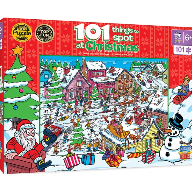 Fat Brain Toy 101 Things to Spot at Christmas - 101 pc Clearance