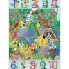 Fat Brain Toy 1 to 10 Jungle Giant Floor Build-and-Seek Puzzle Clearance