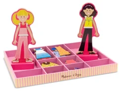 Fat Brain Toy Abby & Emma Magnetic Dress-Up Clearance