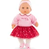 Fat Brain Toy Albane Heart Petals Large Baby Doll - 14 inch Clearance