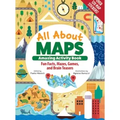 Fat Brain Toy All About Maps Amazing Activity Book Best