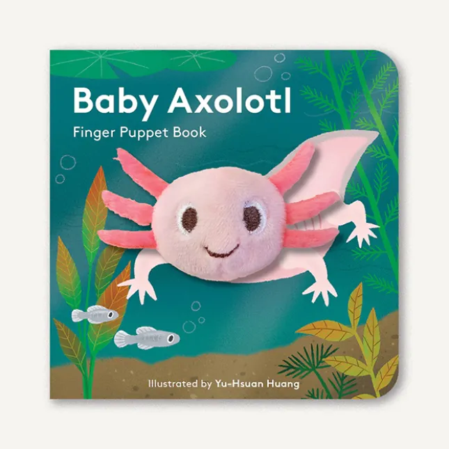 Fat Brain Toy Baby Axolotl - Finger Puppet Book Discount