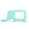 Fat Brain Toy Baby Toon Silicone Teal Elephant Teething Spoon New