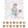 Fat Brain Toy Baby's First Year Blanket & Card Set - Written in the Stars New