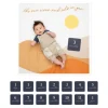 Fat Brain Toy Baby's First Year Blanket & Card Set - Sunrise Best