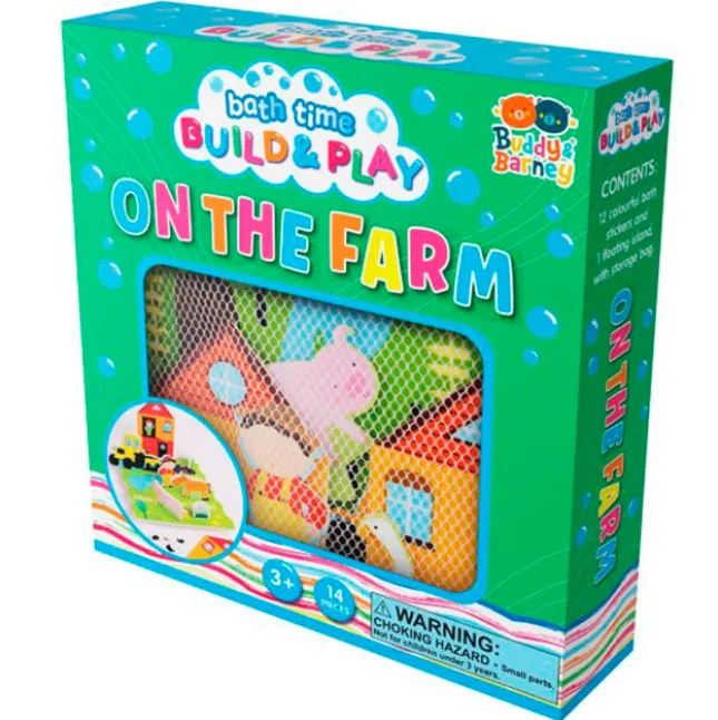 Fat Brain Toy Bath Time Build & Play - Farm Sale