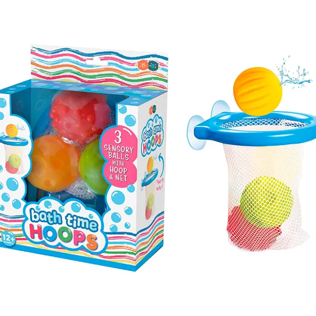 Fat Brain Toy Bath Time Hoops Hot