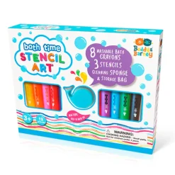 Fat Brain Toy Bath Time Stencil Art Set Hot
