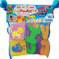 Fat Brain Toy Bath Time Stickers - Alphabet Online
