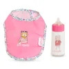 Fat Brain Toy Bebe Bib & Magic Milk Bottle - 12 & 14 inch New