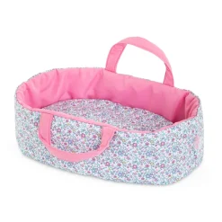 Fat Brain Toy Bebe Flowered Carry Bed - 12 inch Fashion