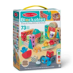 Fat Brain Toy Blockables Town Play Set New