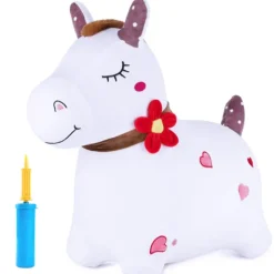 Fat Brain Toy Bouncy Pals - White Horse Best