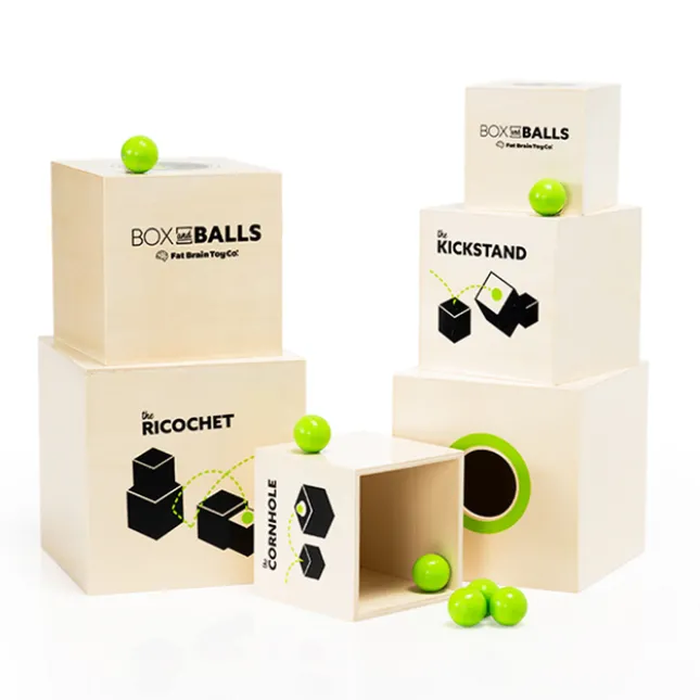 Fat Brain Toy Box and Balls Sale