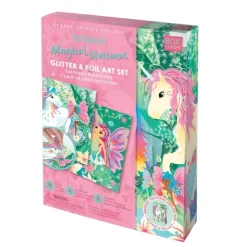 Fat Brain Toy Box CanDIY Totally Magical Unicorns Glitter & Foil Art Set Discount