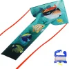 Fat Brain Toy Breezy 42 inch Tropical Fish Kite Hot