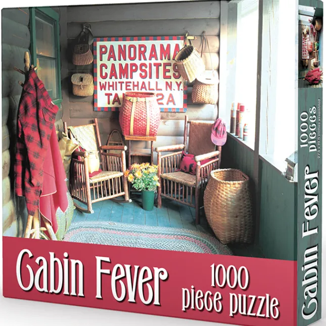 Fat Brain Toy Cabin Fever Puzzle 1000 pc Online