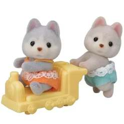 Fat Brain Toy Calico Critters - Husky Twins Sale