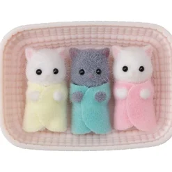 Fat Brain Toy Calico Critters - Persian Cat Triplets Fashion