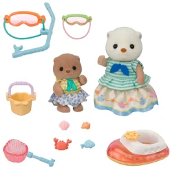 Fat Brain Toy Calico Critters Sea Otter Sisters - Splashy Snorkel Set Discount