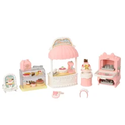 Fat Brain Toy Calico Critters Village Cake Shop Starter Set New