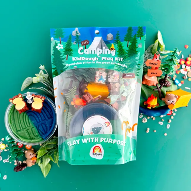 Fat Brain Toy Camping KidDough Play Kit Hot