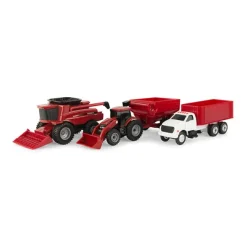 Fat Brain Toy Case IH 4 Piece Farm Set New