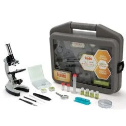 Fat Brain Toy Celestron Kids Microscope Kit with Case Outlet