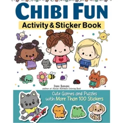 Fat Brain Toy Chibi Fun Activity & Sticker Book Online