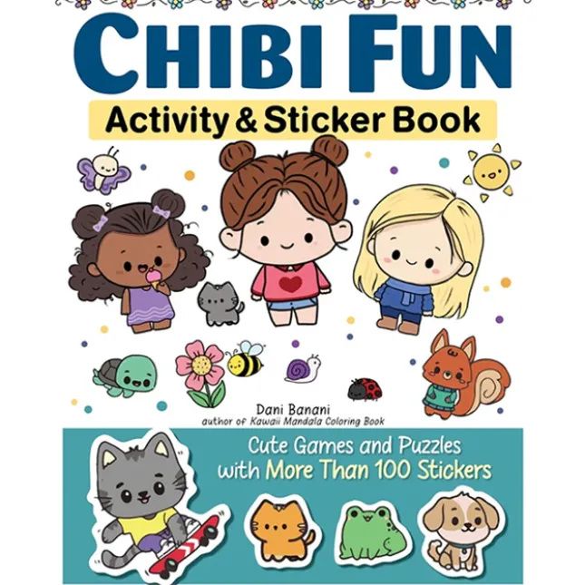 Fat Brain Toy Chibi Fun Activity & Sticker Book Online