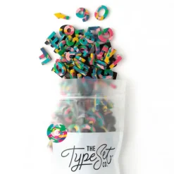 Fat Brain Toy Confetti Prep Soft Magnetic Letters Fashion
