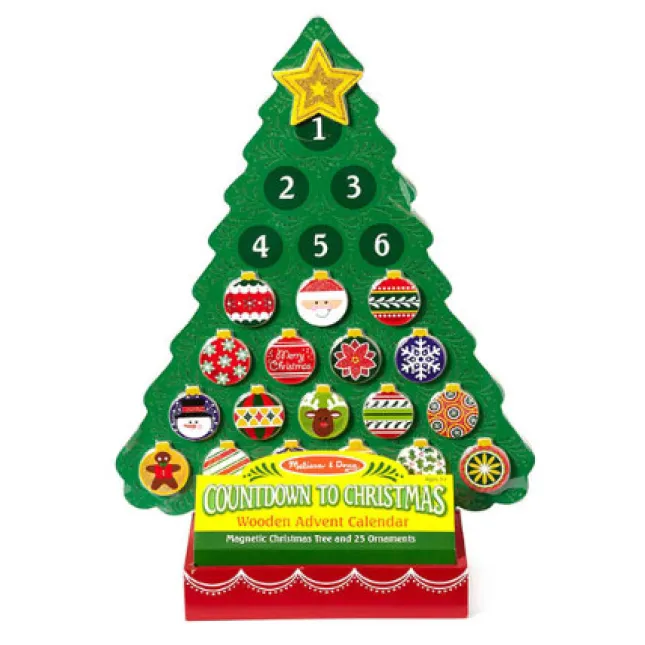 Fat Brain Toy Countdown to Christmas Wooden Advent Calendar Online