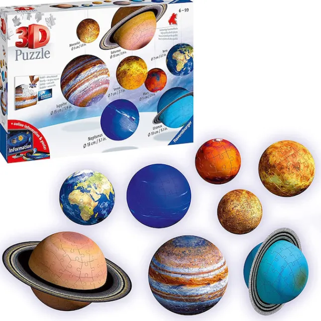 Fat Brain Toy 3D Solar System Puzzle Best