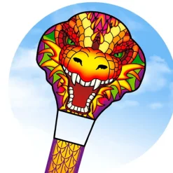 Fat Brain Toy Dragon Head Kite - 33 Foot Best