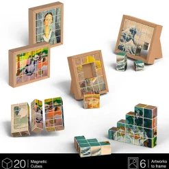 Fat Brain Toy Geomag Cube Art Magnetic Masterpieces Sale