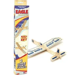 Fat Brain Toy Guillow's Eagle Balsa Glider Twin Pack Outlet