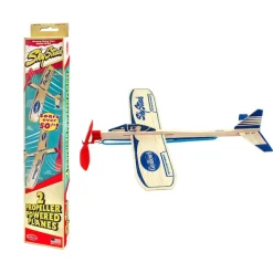 Fat Brain Toy Guillow's Sky Streak Power Plane Twin Pack Online