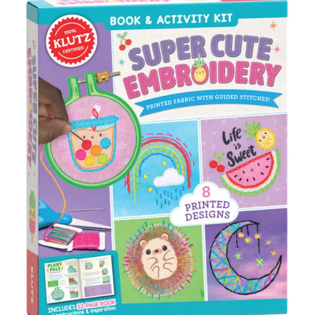 Fat Brain Toy Klutz Super Cute Embroidery Online