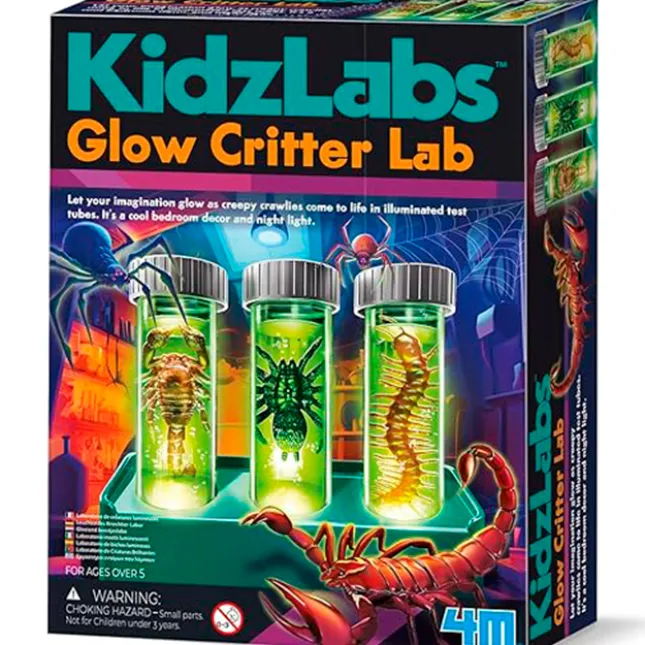 Fat Brain Toy 4M Kidzlabs Glow in the Dark Critter Lab Discount
