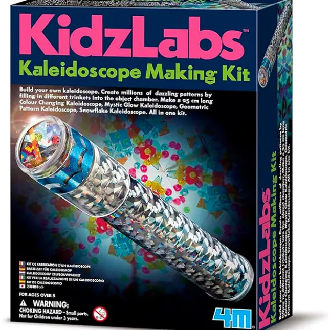 Fat Brain Toy 4M KidzLabs Kaleidoscope Making Kit Sale